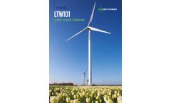Leitwind - Model LTW101 - 2,000 - 3,000 kW Wind Turbine - Brochure