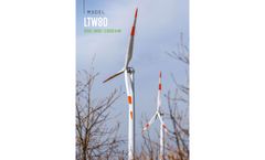 Leitwind - Model LTW80 800 / 850 / 1.000 kW - Wind Turbine - Brochure