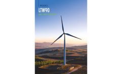 Leitwind - Model LTW90 - 500 - 2,000 kW Wind Turbine - Brochure