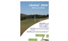 Libellula - Model 20 kW - Small Wind Turbine Datasheet