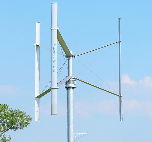 FAIRWIND - Model F100-10 - Vertical Axis Wind Turbine