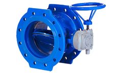 AB Valves - Model F4 - Butterfly Valve, Double Eccentric, Flanged Type