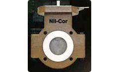 Nil-Cor - Model 710 Series - PTFE-Lined Butterfly Valve