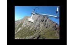 Mountain maintenance to meteo station Video