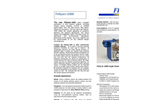 FIAlyzer - Model 1000 Series - Flow Injection Analyzers - Brochure