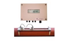 Precision Flow - Model 190F - Fixed Clamp-On Transit Time Flow Meters