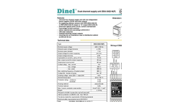 Universal DC Stabilized Power Supply and Switching Units Brochure