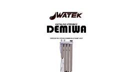 Demiwa - Model RO, ROI, ROS, ROSA - Water Purified Laboratory Preparation Devices  - Brochure