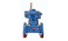 Century - Model 11-1-R/A - 3/4 Inch Flanged End Automated Cast Iron Diaphragm Valves (Polypropylene Lining)