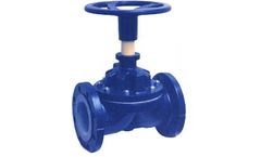 Century - Model 41-1-R/M - 1/2 Inch Flanged End Manual Stainless Steel Diaphragm Valves (Unlined)