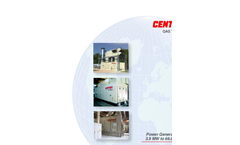 Model CX501-KB5 (3.9 MW) - Gas Turbine-Powered Electrical Generator Sets Brochure