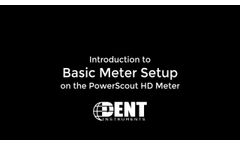 PowerScout HD Meter Setup Guide - Simple Startup Walkthrough -Video