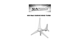 600 Watt Marine Wind Turbine Brochure