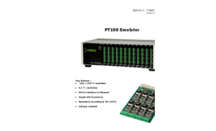 Spica - Model PT100 - Emulator Brochure