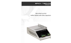Spica - Back-up Module Unit Brochure