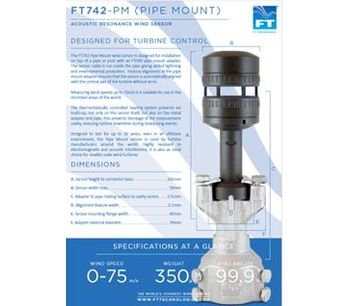 FT Technologies - Pipe Mount Wind Sensor-1