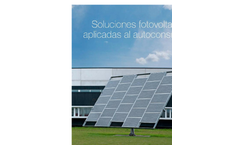 Norvento - PV Self-Use Energy Generation Solutions & Energy Storage Systems - Brochure