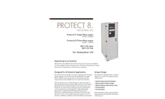 Protect - Model 8.31/8.33 - 220 V DC - Uninterrupted Power Supply UPS Systems Brochure
