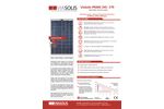 ViaSolis - Model Prime 245-270 - 60 Cell Glass Modules - Brochure