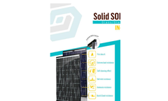 SOLID SOLRIF - Model 270W/290W - In-Roof Glass Modules Brochure