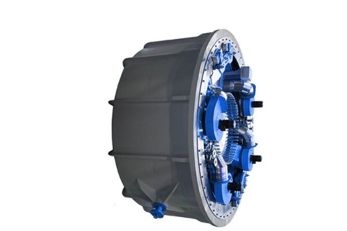 Model PMG 1650 – 6300 KW, 11 – 17 RPM - Low-Speed Direct-Drive Permanent Magnet Generators