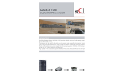 LAGUNA 1500 - Solar Pumping System Brochure