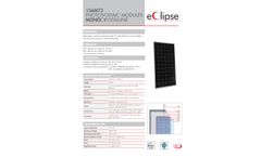 Eclipse - Model 156M72 - Monocrystalline Photovoltaic Modules - Brochure