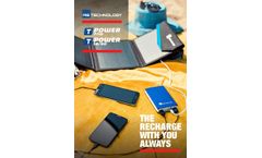 AsTechnology - Model 7-10T-POWER - USB Solar Chargers - Brochure