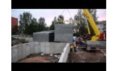 KALVIS Poduction and Installation of Modular Boiler House in 2015 Video