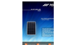 Model OS20P - Poly-Cristalline Solar Module Brochure