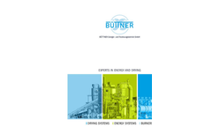 Büttner - Directly Heated Drum Dryers - Brochure