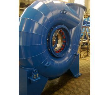 Hydrohrom - Spiral Type Kaplan Turbine