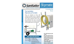 SaniSailor - Portable Mobile Pumpouts Systems- Brochure
