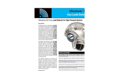 UltraSonic - EX-5 - Gas Leak Detector Datasheet