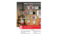 Ultima - X Series - Gas Monitors Brochure