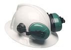 MSA V-Gard - Helmet-Mounted, Passive, for Non-Slotted Full Brim Hats