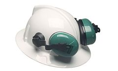 MSA V-Gard - Helmet-Mounted, Passive, for Non-Slotted Full Brim Hats