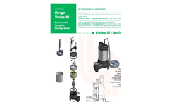VORTEX - Model N - Submersible Electric Pumps Brochure