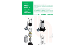 VORTEX - Model F - Submersible Electric Pumps Brochure