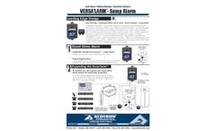 Versalarm - Sump Alarm Datasheet