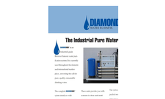 Diamond Skid - Model DS - Reverse Osmosis Drinking Water Purification System Brochure