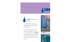 Mini Skid - Reverse Osmosis Water Purification System Brochure