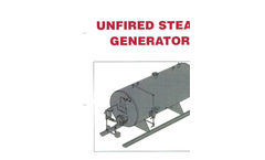 Indirect Fired Packaged Steam Generators Brochure
