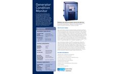 E-One - Model GCM-X - Explosion-Proof Design Generator Condition Monitor - Brochure