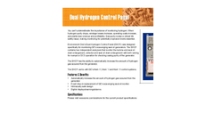 Environment One - Dual Hydrogen Control Panel (DHCP) Brochure