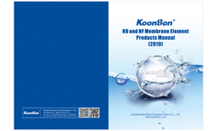 KeenSen - RO and NF Membrane Element Products - Manual