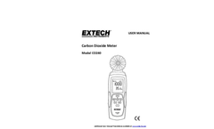 Extech - Model CO240 - Indoor Air Quality, Carbon Dioxide (CO2) Meter - Manual