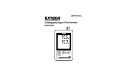 Extech - Model SD500 - Humidity/Temperature Datalogger - Manual
