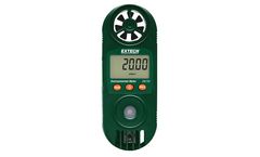Extech - Model EN150 - Compact Hygro-Thermo-Anemometer with UV Light Sensor