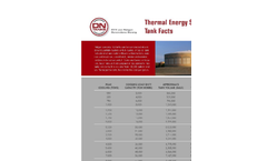 Thermal Energy Storage - Data Sheet